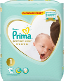 Prima Premium Care Bebek Bezi Eko Paket 1 Beden 70 Adet