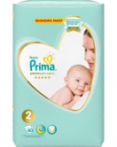 Prima Premium Care Bebek Bezi Eko Paket 2 Beden 60 Adet