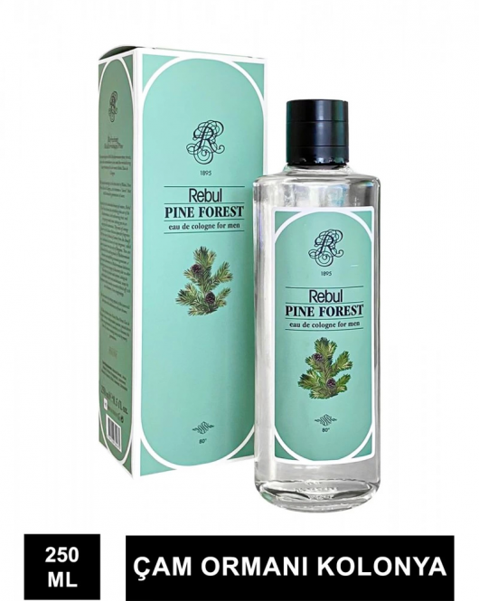 Rebul Kolonya Cam Şişe 250 Cc Pine Forest