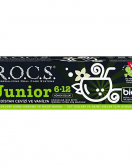 R.O.C.S.Junior Hindistan Cevizi ve Vanilya Tadında Florürsüz Diş Macunu 60ml