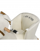 Safeline Bebe Peluş Ahşap Sallanır Oyuncak At