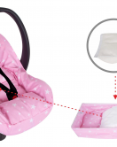 Sevi Bebe Bel Destekli Ana Kucağı Örtüsü ART-61 Pembe Yıldız