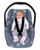 Sevi Bebe Bel Destekli Ana Kucağı Örtüsü ART-61 Uç Uç Desen