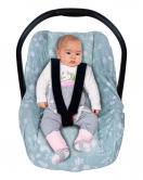 Sevi Bebe Bel Destekli Ana Kucağı Örtüsü ART-61 Yaprak Desen