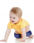Sevi Bebe Destekli Bebek Emekleme Dizliği ART-129 Mavi