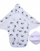 Sevi Bebe İnterlok Bel Koruyuculu Kundak Art-558 Arabalı Ayı