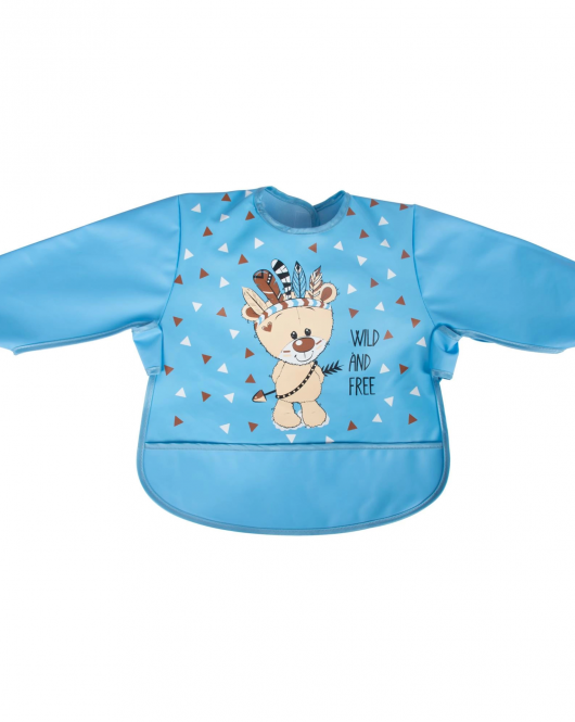 Sevi Bebe Kollu Mama Önlüğü ART-53 Ayıcık