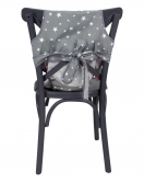 Sevi Bebe Kumaş Mama Sandalyesi Art-152 Gri Yıldız