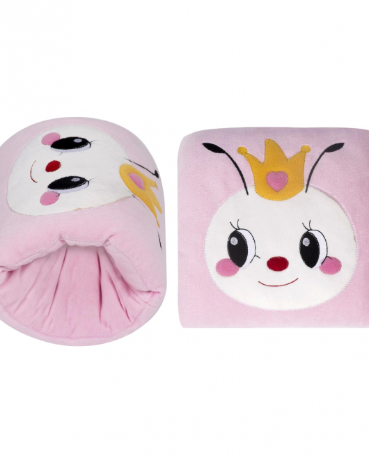 Sevi Bebe Nakışlı Lüks Emzirme Yastığı Art-271 Pembe