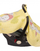 Sevi Bebe Pano Baskılı Müslin Ana Kucağı Örtüsü ART-316 Korsan