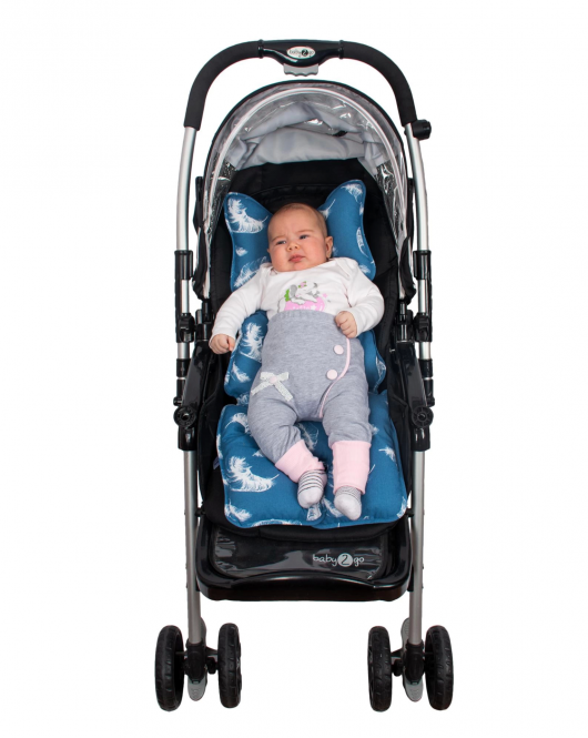 Sevi Bebe Puset ve Oto Koltuğu Minderi ART-8376 Tüy Desen