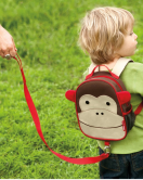 Skip Hop Zoo Emniyet Kemerli Sırt Çantası Maymun