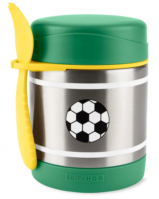 Skip Hop Zoo Paslanmaz Çelik Termos 325 ml Futbol