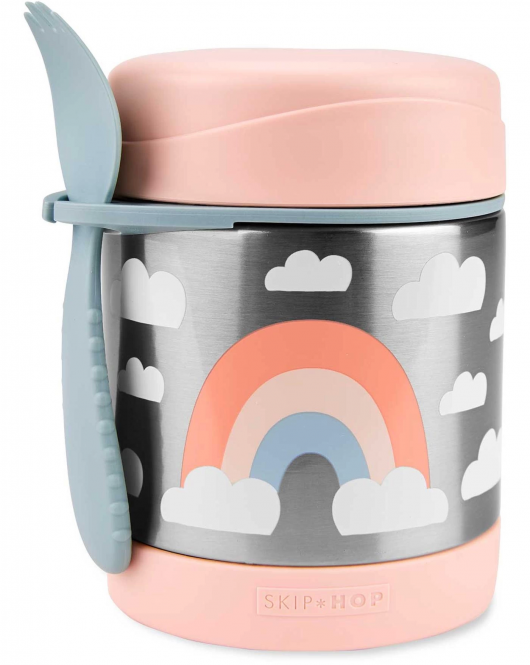 Skip Hop Zoo Paslanmaz Çelik Termos 325 ml Gökkuşağı