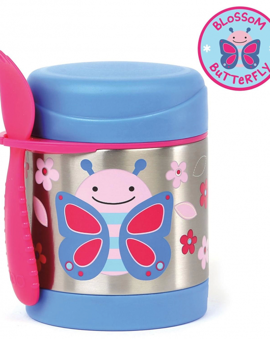 Skip Hop Zoo Paslanmaz Çelik Termos 325 ml Kelebek