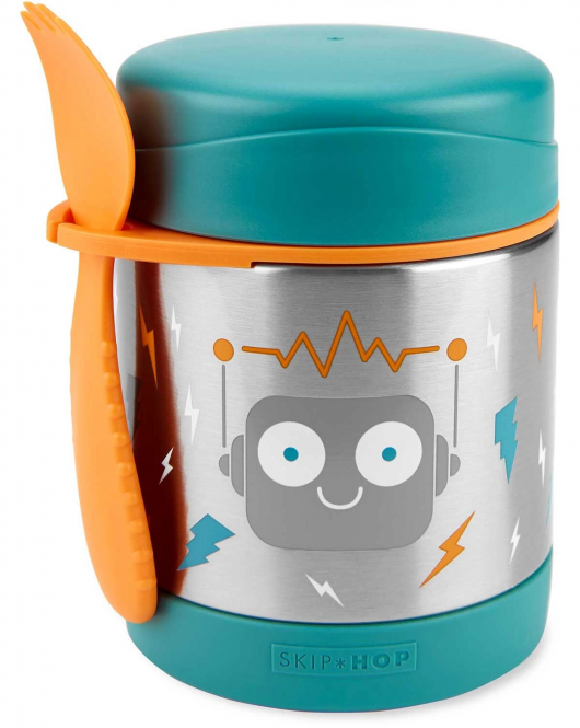 Skip Hop Zoo Paslanmaz Çelik Termos 325 ml Robot