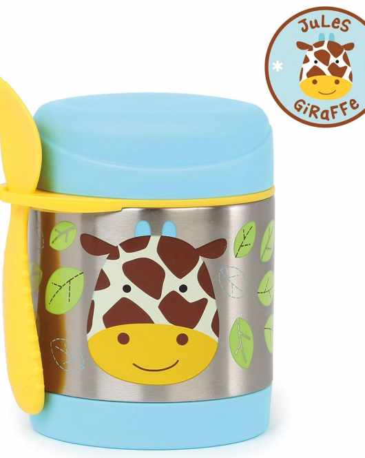 Skip Hop Zoo Paslanmaz Çelik Termos 325 ml Zürafa