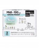 Sleepy Bio Natural Bebek Bezi Gross Paket 3 Beden 4-9 Kg 100 Adet