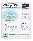 Sleepy Bio Natural Bebek Bezi Gross Paket 7 Beden 20-30 Kg 100 Adet