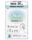 Sleepy Bio Natural Premium Plus Mega Gece Ped 30 Adet