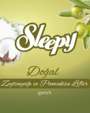 Sleepy Doğal Zeytinyağlı Islak Havlu Mendil 90 Adet