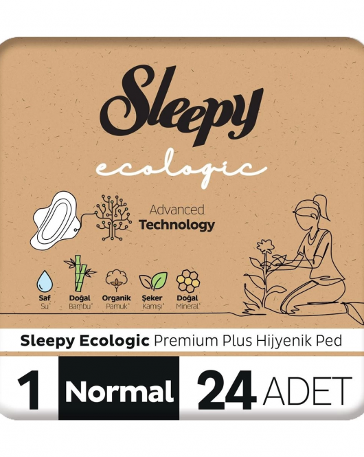 Sleepy Ecologic Premium Plus Normal Ped 24 Adet