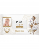 Sleepy Pure Baby Organic Pamuk Islak Mendil 90 Adet
