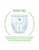 Sleepy Pure Baby Organik Külot Bez 2Li Jumbo 4 Beden 7-16 Kg 48 Adet