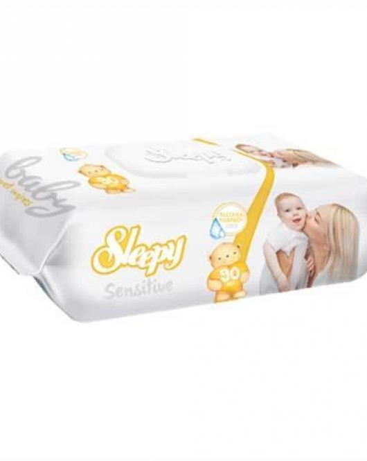 Sleepy Sensitive Islak Havlu Mendil 90 Yaprak 2 adet