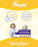 Sleepy Sensitive Islak Havlu Mendil 90 Yaprak 2 adet