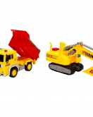 Sunman 1:20 Maxx Wheels Sesli Ve Işıklı İnşaat Oyun Seti