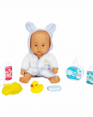Sunman Bebelou Banyo Zamanı Bebek Seti 35 Cm