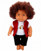 Sunman Kıvırcık Saçlı Curly Bebek 35 Cm