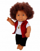Sunman Kıvırcık Saçlı Curly Bebek 35 Cm