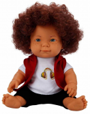 Sunman Kıvırcık Saçlı Curly Bebek 35 Cm
