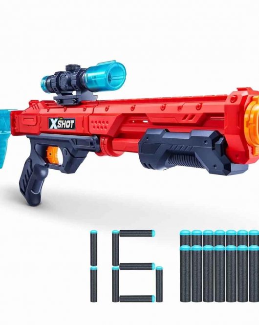 Sunman X-shot Excel Hawk Eye 16 Mermili Sünger Dart Atan Silah S00036435