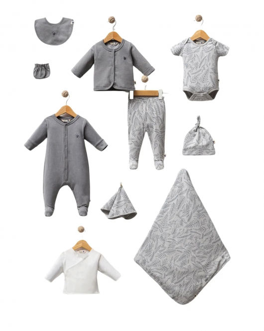 Tost Tale Little Frog 10 Parça Hastane Çıkışı Grey