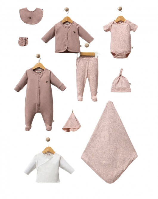 Tost Tale Tropical Cutie 10 Parça Hastane Çıkışı Pink