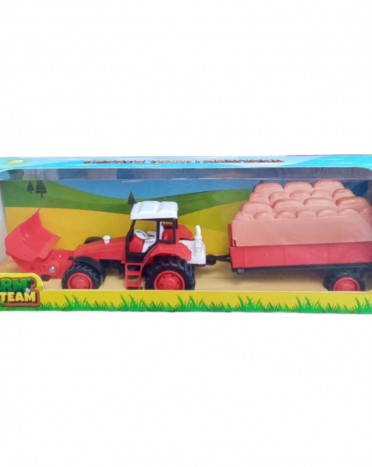 Toysan Sürtmeli Remorklu Traktör TOY-48