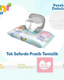 Uni Baby İlk Adım Islak Havlu Mendil 52 Yaprak