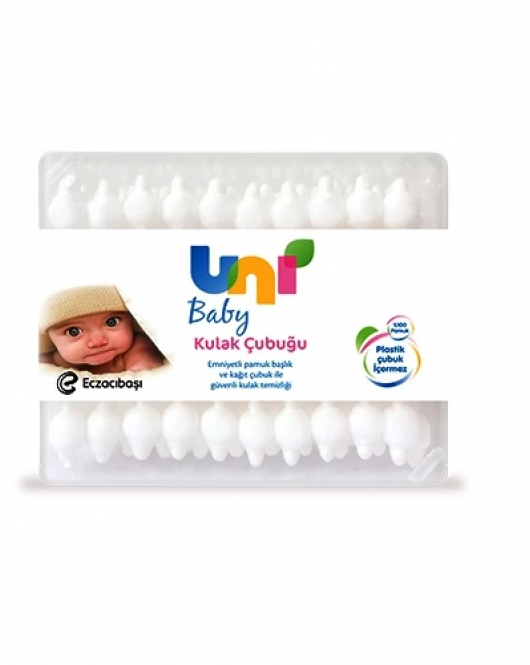 Uni Baby Kulak Çubuğu 60 Adet