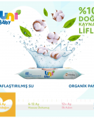 Uni Baby Yenidoğan Islak Havlu Mendil 3Lü 120 Yaprak