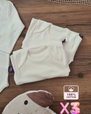 Unisex % 100 Pamuk Uzun Kol 3 Adet Bebek Ve Çocuk Body