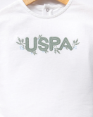 U.s Polo Bebek 2'li Takım Usb2442 Beyaz