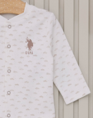 U.s Polo Bebek 3'lü Takım Usb2023 Krem
