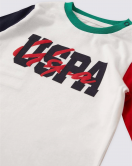 U.S. Polo Erkek Bebek 2'Li Takım 1824 Krem