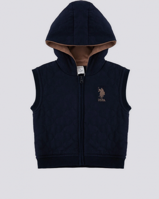 U.S. Polo Erkek Bebek Yelek 1455 Lacivert