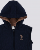 U.S. Polo Erkek Bebek Yelek 1455 Lacivert