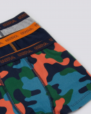 U.S. Polo Erkek Çocuk Boxer 3'Lü Takım 1373 NAVY