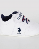 U.S.Polo Erkek Bebek Ayakkabı USB1311 Beyaz
